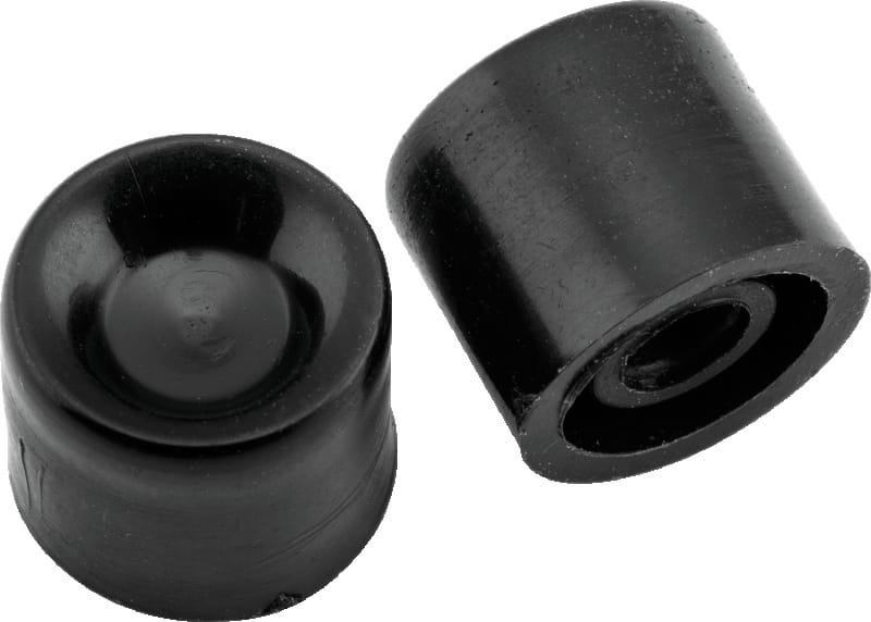TwinPower — Twin Power 72-E73 FL FX XL Black Long Button Caps Replaces H-D 71535-72 10 Pk