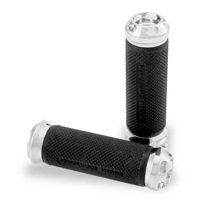 Performance Machine — Performance Machine Handle Grip Set - Apex TBW - Chrome