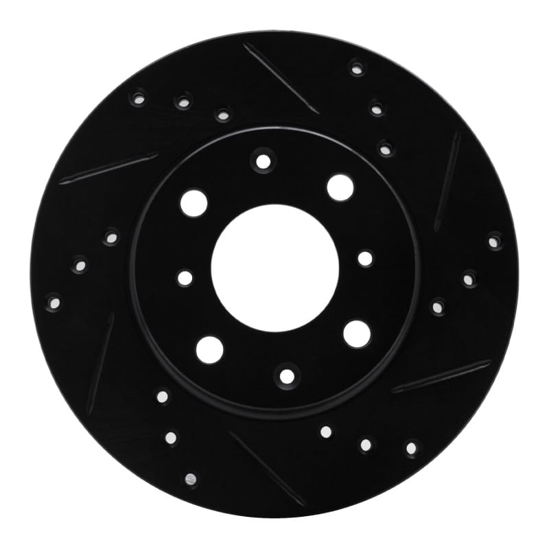 R1 Concepts — R1 90-00 Honda Civic Sedan Front Right Drilled & Slotted Silver Brake Rotor
R1 Brake Rotor Drill
