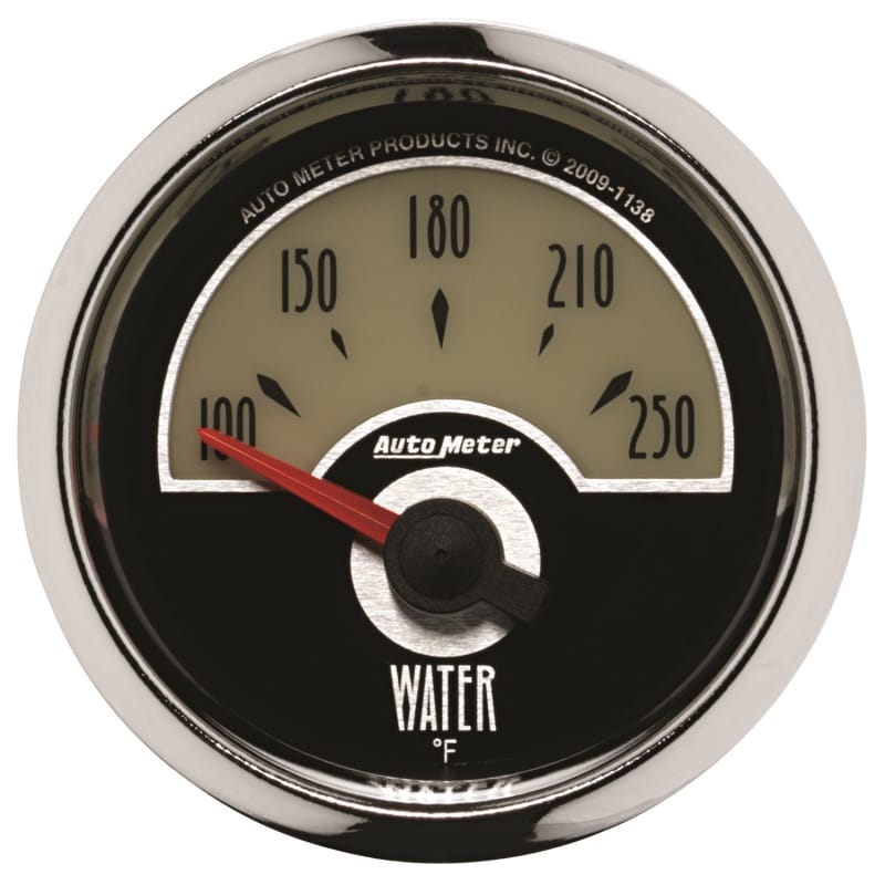 AutoMeter — AutoMeter Gauge Water Temp 2-1/16in. 250 Deg. F Elec Cruiser
GA 2" WTEMP ELEC CRU