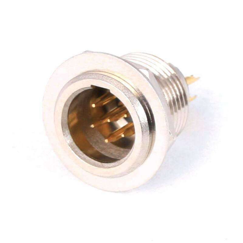 Rugged Radios — Rugged Radios 6-Pin Panel Mount Mini XLR Connector TB6M