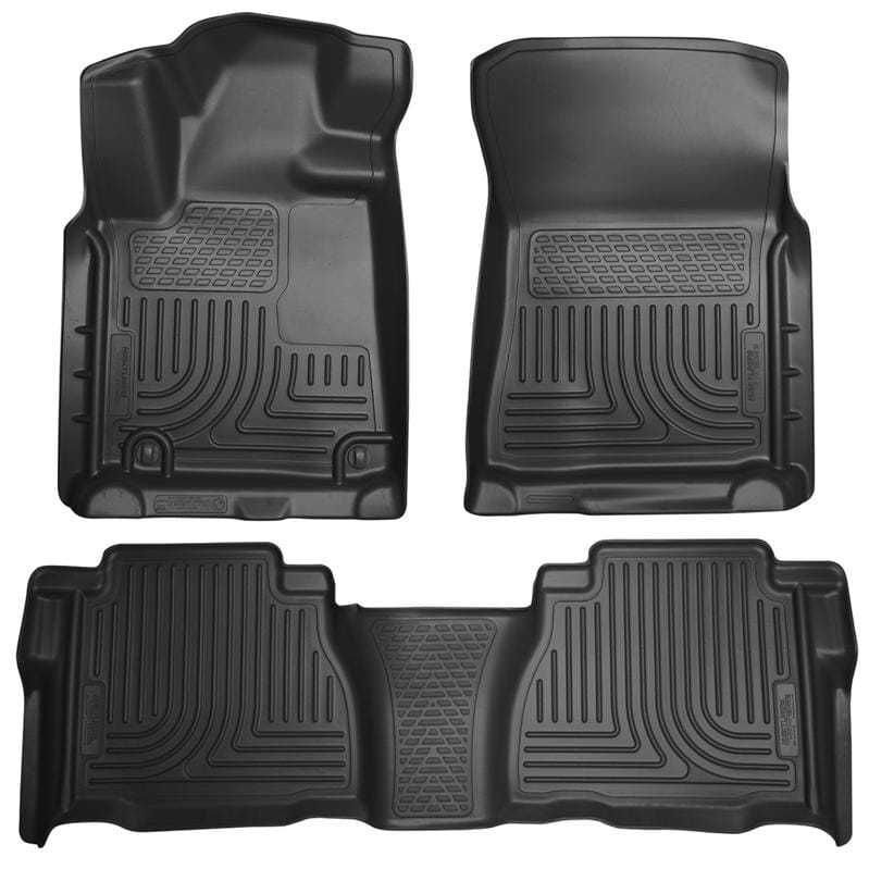 Husky Liners — Husky Liners 07-11 Toyota Tundra Double/CrewMax Cab WeatherBeater Combo Black Floor Liners
Floor Liners