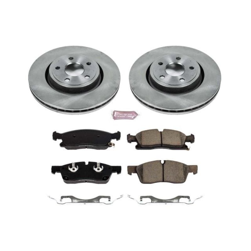 PowerStop — Power Stop 16-19 Jeep Grand Cherokee Front Autospecialty Brake Kit