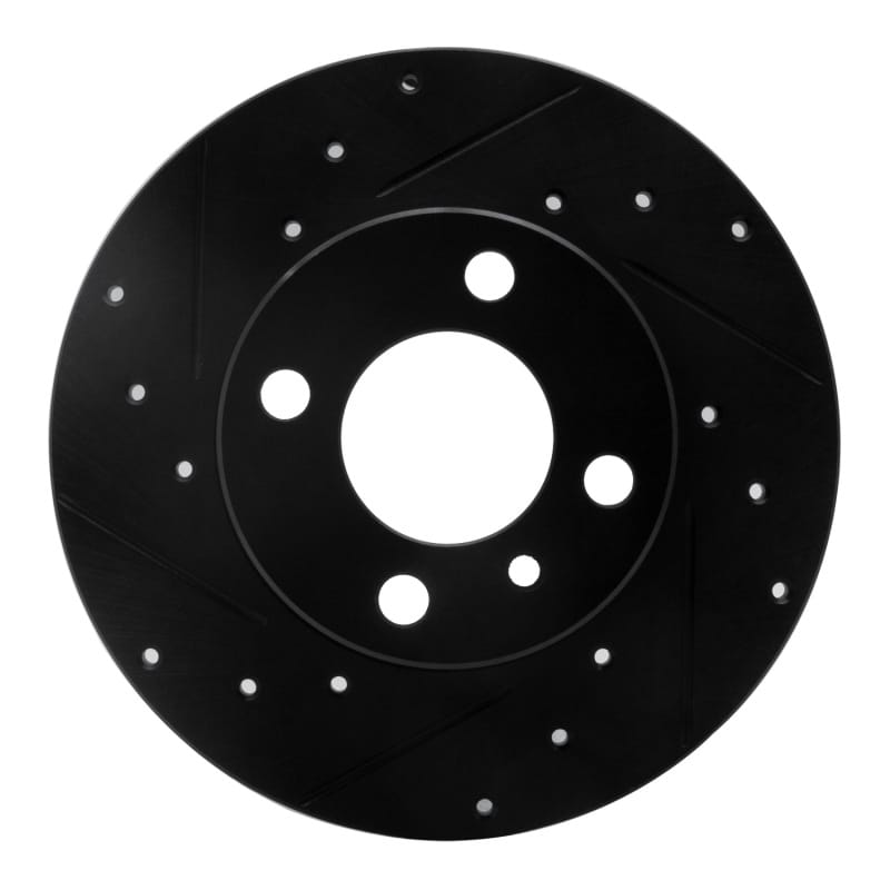 R1 Concepts — R1 77-83 BMW 320I (USA/Canada) Front Left Drilled & Slotted Black Brake Rotor
R1 Brake Rotor Drill