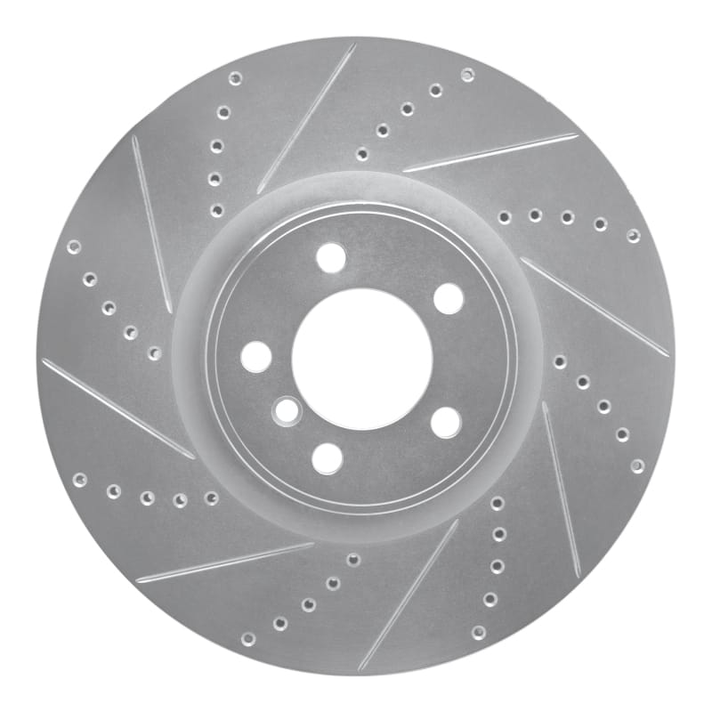 R1 Concepts — R1 10-12 Land Rover Range Rover Front Left Drilled & Slotted Silver Brake Rotor
R1 Brake Rotor Drill
