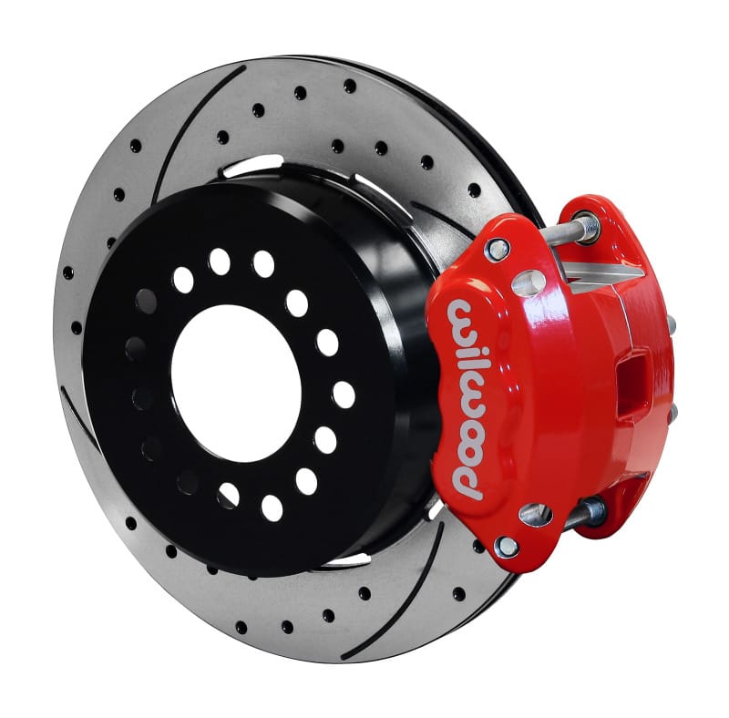 Wilwood — Wilwood D154 P/S P-B Kit Drilled-Red Big Ford New Style 2.36in Offset
BRAKE KIT