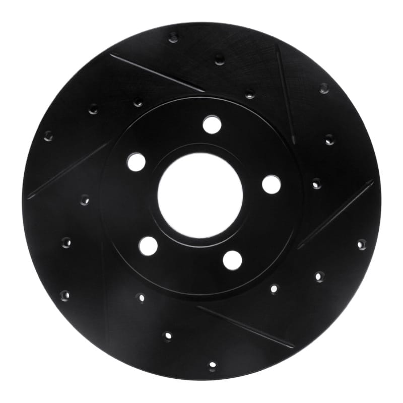 R1 Concepts — R1 12-18 Ford C-MAX Front Right Drilled & Slotted Black Brake Rotor
R1 Brake Rotor Drill