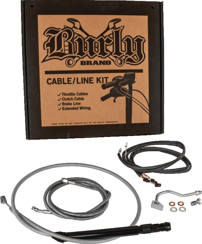 Burly Brand — Burly Brand Control Kit 15in Bagger - Stainless Steel