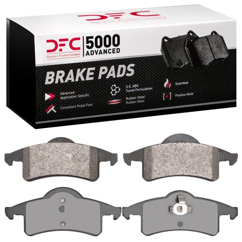 DFC — DFC 99-04 Jeep Grand Cherokee Rear 5000 Advanced Semi Metallic Brake Pads
DFC Brake Pad Set
