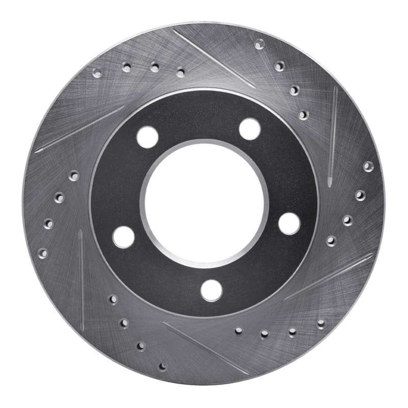 R1 Concepts — R1 76-86 Jeep CJ5 Front Right Drilled & Slotted Silver Brake Rotor
R1 Brake Rotor Drill