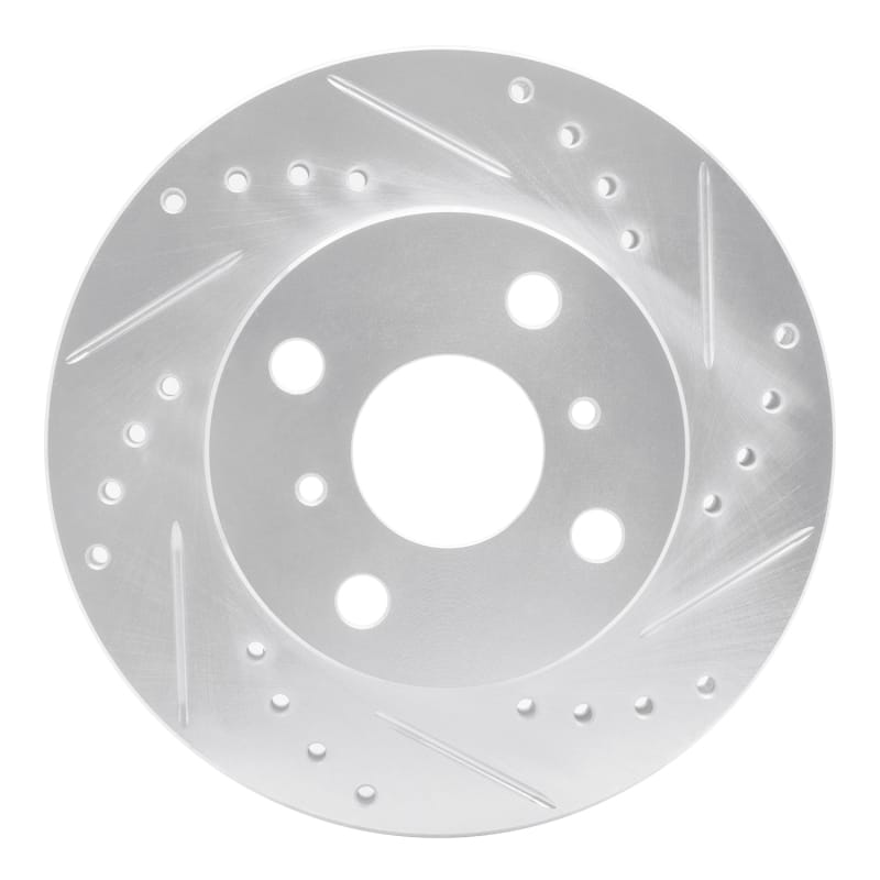 R1 Concepts — R1 91-99 Toyota Paseo Front Right Drilled & Slotted Silver Brake Rotor
R1 Brake Rotor Drill
