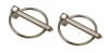 Moroso — Moroso Replacement Hood Pins Clip - 1/4in Dia.