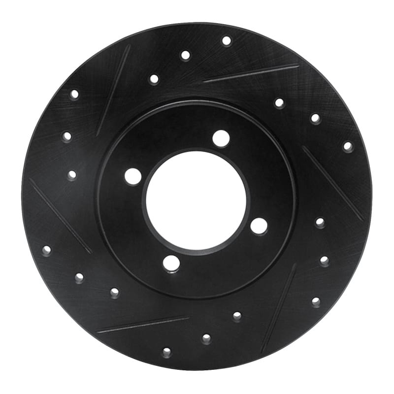 R1 Concepts — R1 80-83 Toyota Corolla (US/Canada) Front Left Drilled & Slotted Black Brake Rotor
R1 Brake Rotor Drill