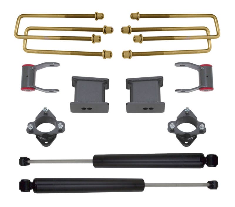 Maxtrac — MaxTrac 16-18 GM C1500 2WD w/Stamped Steel/Alum. Susp. 4in Rear Lift Kit
LiftKtSuspComponent
Suspension Lift Kit