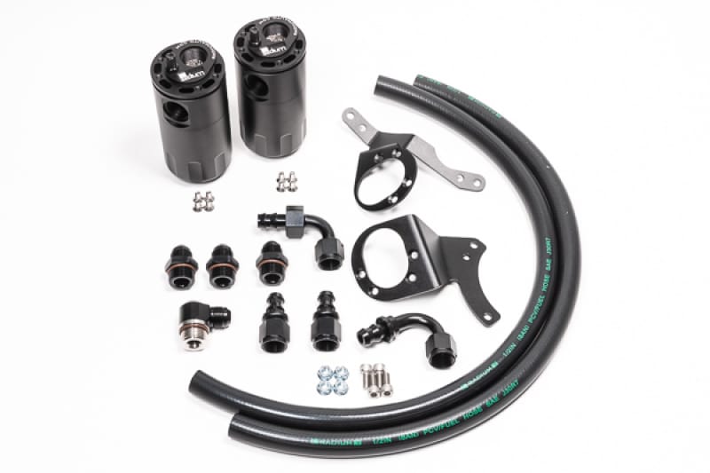 Radium Engineering — Radium Engineering Dual Catch Can Kit 15-17 Mustang GT Fluid Lock