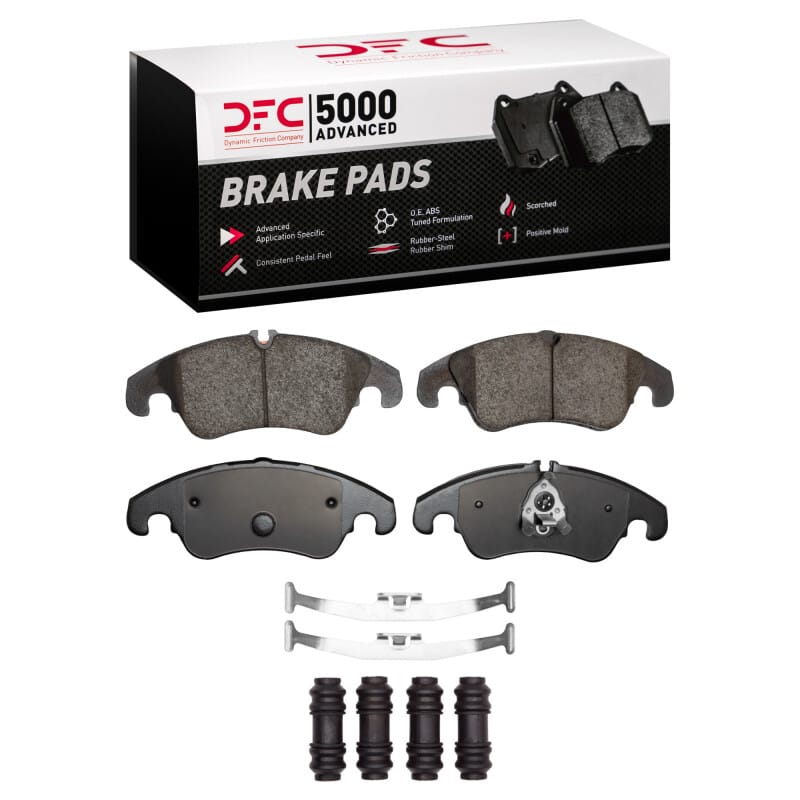 DFC — DFC 09-17 Audi Q5 (USA/Canada) Except Hybrid Front 5000 Adv Low Metallic Brake Pads & Hardware Kit
DFC Brake Pad Set