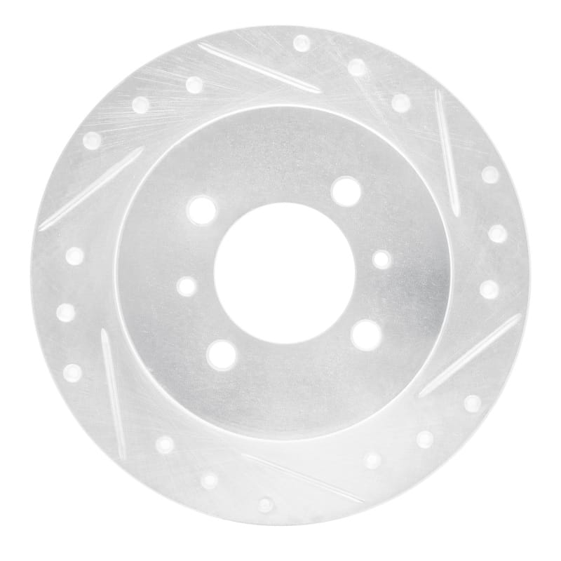 R1 Concepts — R1 91-94 Nissan NX Rear Right Drilled & Slotted Silver Brake Rotor
R1 Brake Rotor Drill