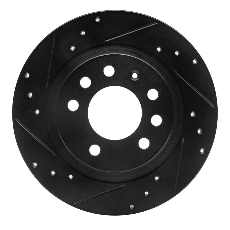 R1 Concepts — R1 06-10 Pontiac Solstice Rear Left Drilled & Slotted Black Brake Rotor
R1 Brake Rotor Drill