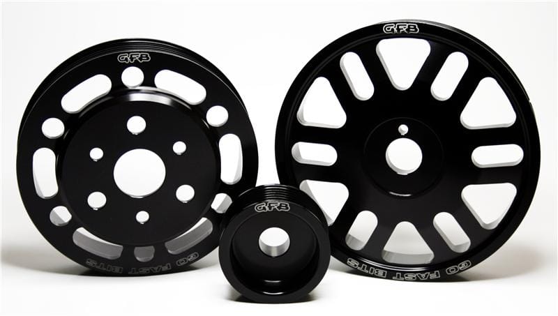 Go Fast Bits — GFB 13 Subaru BRZ / 13 Scion FR-S 3 Pc L/W Pulley Kit (Inc Crank/Alternator/Water Pump Pulleys)
Pulley Kit