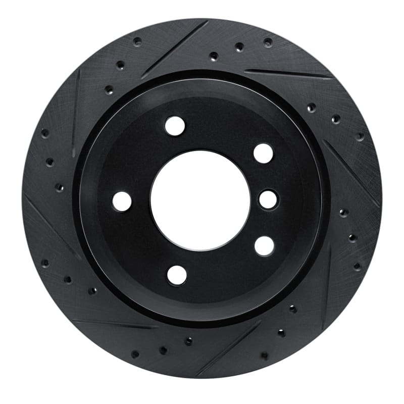 R1 Concepts — R1 09-16 BMW Z4 Rear Left Drilled & Slotted Black Brake Rotor
R1 Brake Rotor Drill