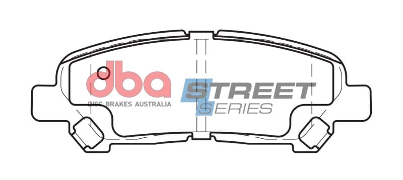 DBA — DBA 08-13 Toyota Highlander Street Series Rear Brake Pads
Brake Pad