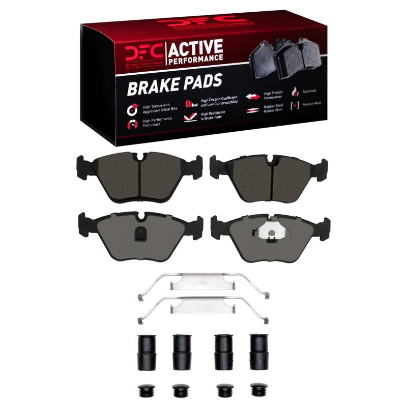 DFC — DFC 87-05 BMW 740i Front Active Performance Pads and Hardware Kit
DFC Brake Pad Set