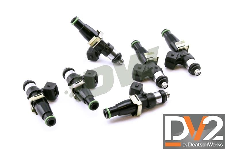 DeatschWerks — Matched set of 6 injectors 1500cc/min
1500cc - Supra TT top feed conversion