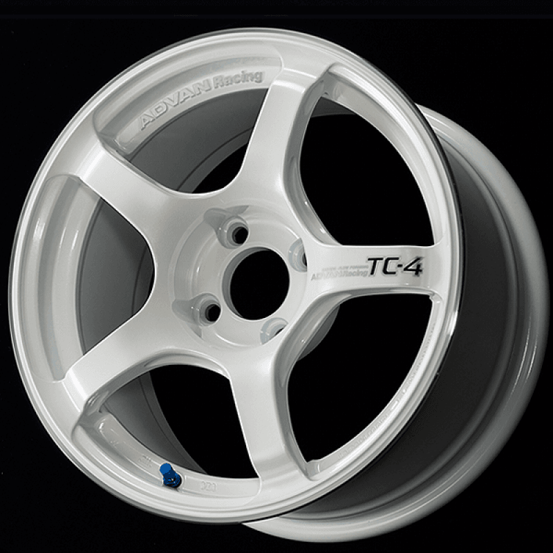 Advan — Advan TC4 16x7.5 / +35 Offset / 4x100 / 63mm Bore / Racing White Metallic and Ring