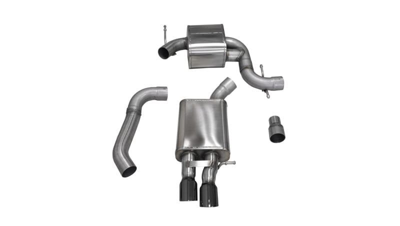 CORSA Performance — Corsa 06-10 Volkswagen GLI Mk5 Black Touring 3.0in Cat-Back Single Rear Exitn Black Pro-Series
Exhaust