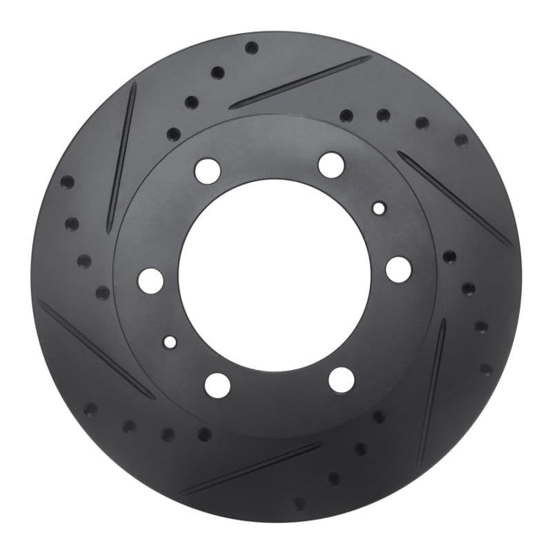 R1 Concepts — R1 09-15 Toyota Hilux (Mexico) Front Left Drilled & Slotted Black Brake Rotor
R1 Brake Rotor Drill