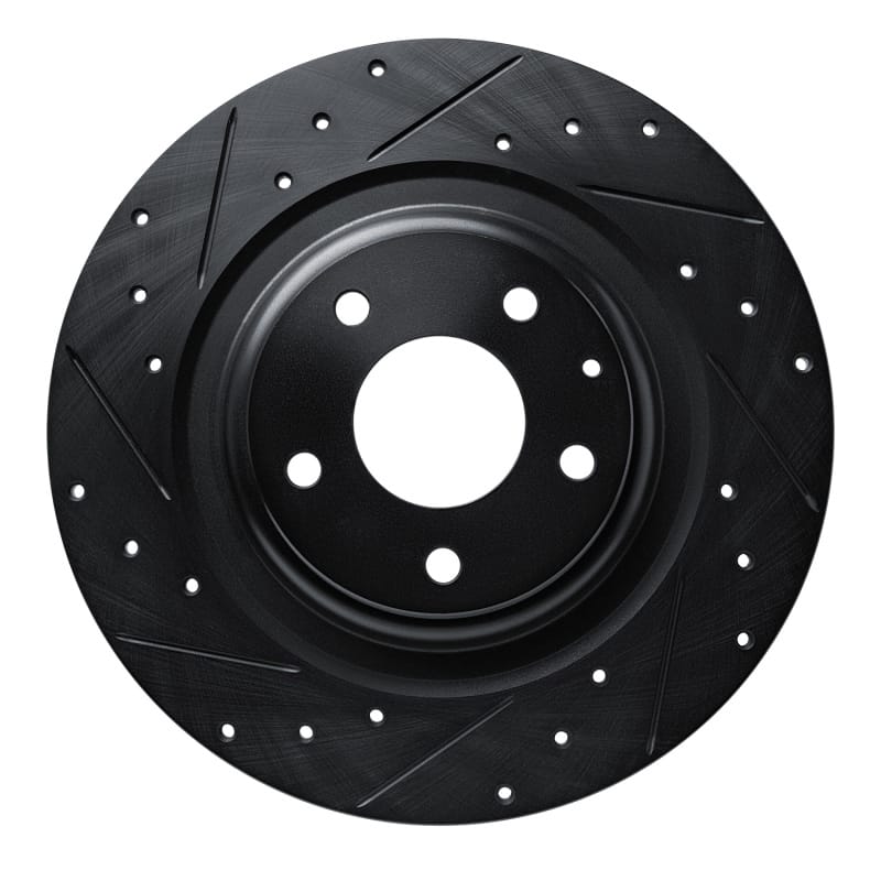 R1 Concepts — R1 16-23 Mazda CX-9 Rear Left Drilled & Slotted Black Brake Rotor
R1 Brake Rotor Drill