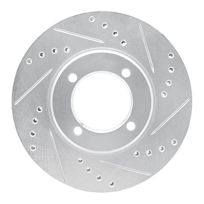 R1 Concepts — R1 84-87 Toyota Cressida Front Right Drilled & Slotted Silver Brake Rotor
R1 Brake Rotor Drill