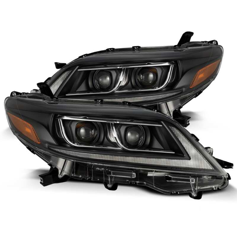 AlphaRex — AlphaRex 11-21 Toyota Sienna PRO-Series Proj Headlights Plank Style Black w/Seq Signal/DRL
Projector Headlights
