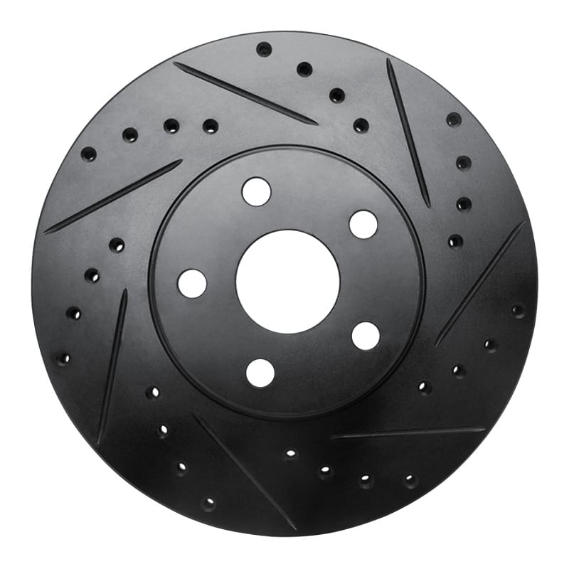 R1 Concepts — R1 87-91 Lexus ES250 Front Right Drilled & Slotted Black Brake Rotor
R1 Brake Rotor Drill