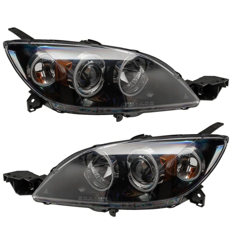 ORACLE Lighting — Oracle 04-09 Mazda 3 SMD HL - Hatchback - Halogen Style - ColorSHIFT w/ BC1 Controller