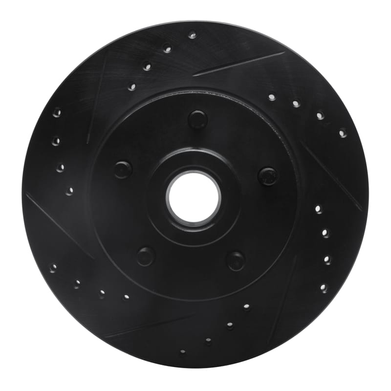 R1 Concepts — R1 73-89 Chrysler Imperial Front Left Drilled & Slotted Black Brake Rotor
R1 Brake Rotor Drill