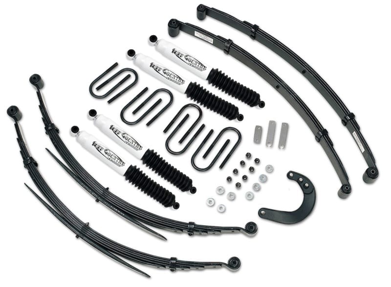 Tuff Country — Tuff Country 88-91 Blazer 1/2 Ton 4X4 4in Lift Kit HD Lift Kt (w/56in Rear Springs SX8000)
Complete Kit (w/SX80