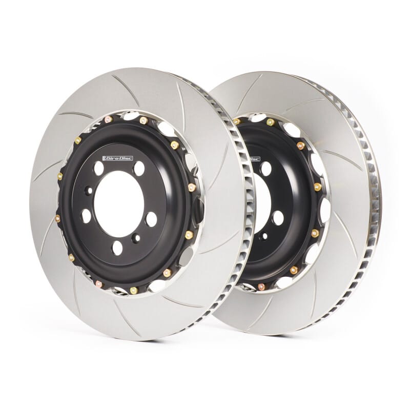 GiroDisc — GiroDisc 2020+ Chevrolet Corvette Z06 (C8 w/Factory Iron Rotors) Slotted Front Rotors