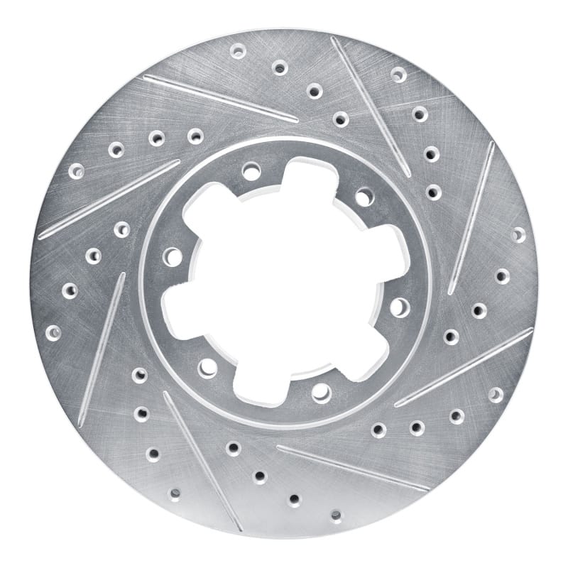 R1 Concepts — R1 96-04 Infiniti QX4 Front Right Drilled & Slotted Silver Brake Rotor
R1 Brake Rotor Drill