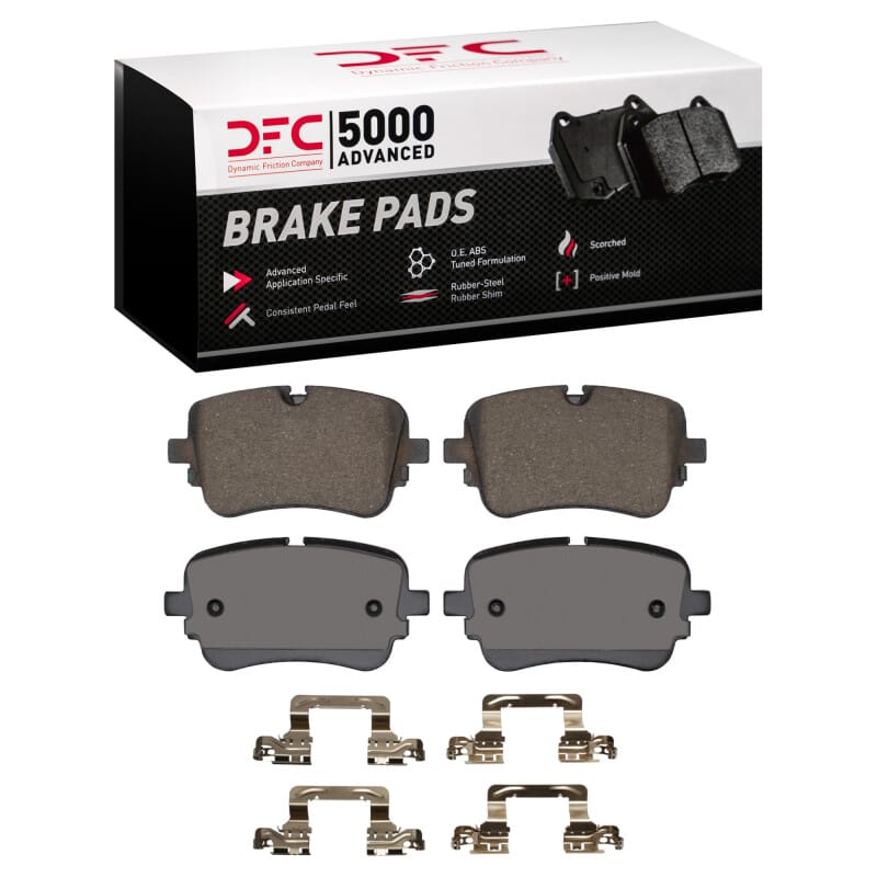 DFC — DFC 20-25 Audi A8 Rear 5000 Advanced Ceramic Brake Pads and Hardware Kit