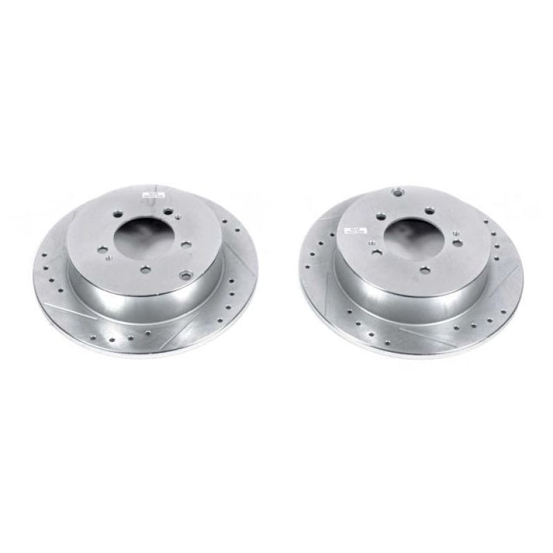 PowerStop — Power Stop 09-15 Mitsubishi Lancer Rear Evolution Drilled & Slotted Rotors - Pair
PowerStop XPR