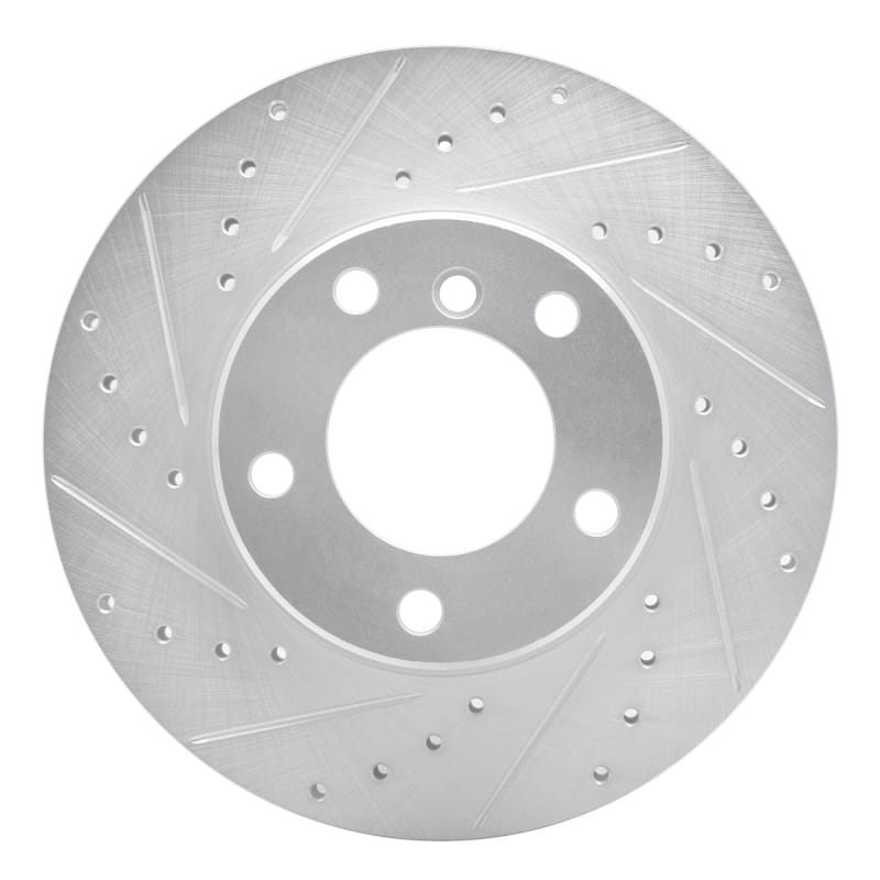 R1 Concepts — R1 96-03 BMW 525I (USA/Canada) Front Left Drilled & Slotted Silver Brake Rotor
R1 Brake Rotor Drill