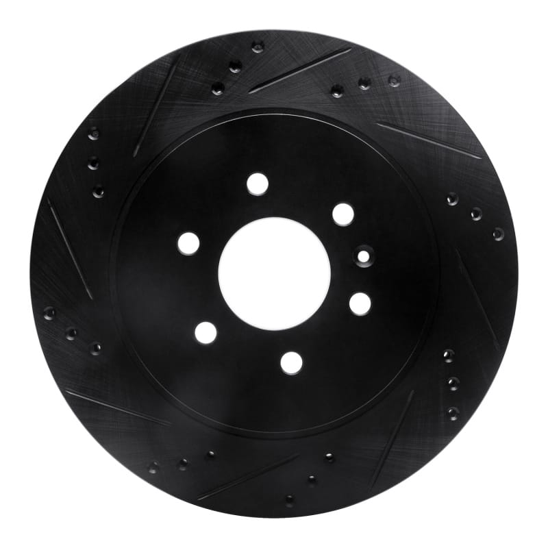 R1 Concepts — R1 04-09 Cadillac SRX Rear Left Drilled & Slotted Black Brake Rotor
R1 Brake Rotor Drill