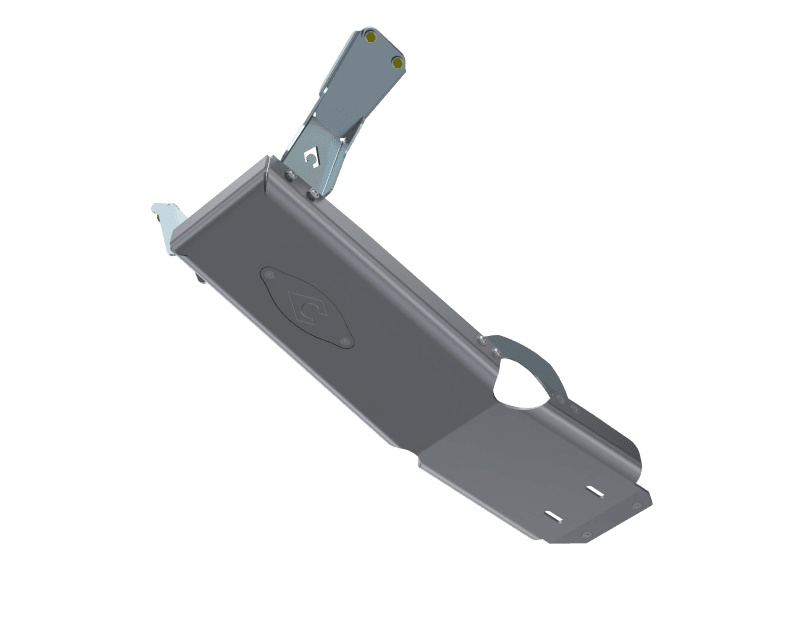 Artec Industries — Artec Industries 18-20 Jeep Wrangler JL Sahara Oil Skid Only w/ Oil Door -2 & 4 Door 3.6L Aluminum