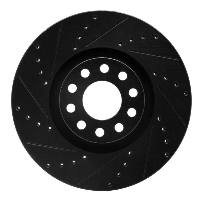 R1 Concepts — R1 02-05 Volkswagen Passat (USA/Canada) Front Left Drilled & Slotted Black Brake Rotor
R1 Brake Rotor Drill