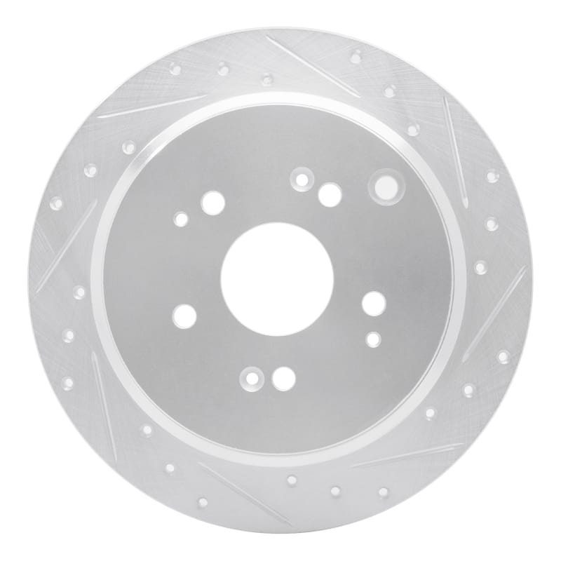 R1 Concepts — R1 02-04 Honda Odyssey Rear Right Drilled & Slotted Silver Brake Rotor
R1 Brake Rotor Drill