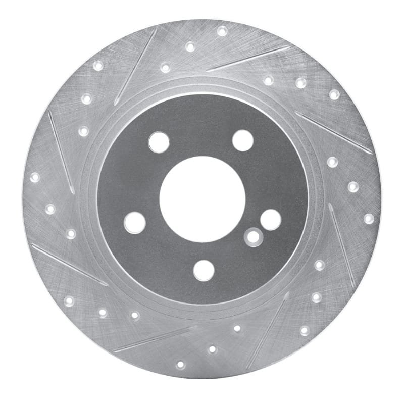 R1 Concepts — R1 08-15 Mercedes-Benz C300 Sedan Rear Left Drilled & Slotted Silver Brake Rotor
R1 Brake Rotor Drill