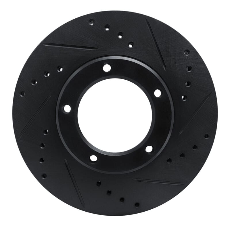 R1 Concepts — R1 84-95 Toyota Pickup Front Right Drilled & Slotted Black Brake Rotor
R1 Brake Rotor Drill