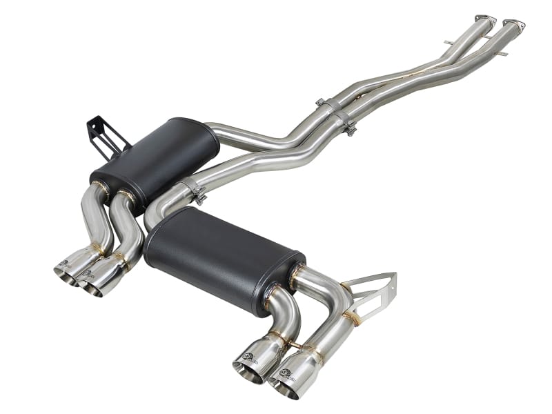 aFe — aFe MACH Force-Xp 2.5in 304 SS Cat-Back Exhaust w/ Polished Tips 01-06 BMW M3
Cat-Back Exhaust