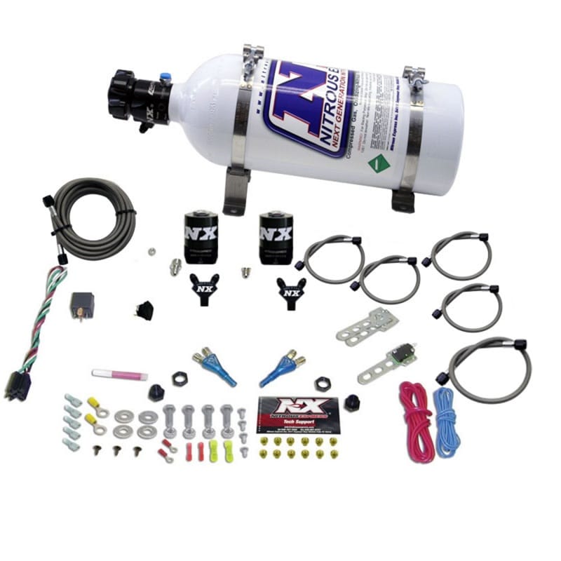 Nitrous Express — Nitrous Express BMW EFI All Dual Nozzle Nitrous Kit (50-300 HP) w/5lb Bottle
Injection System Kit
N2OSys
